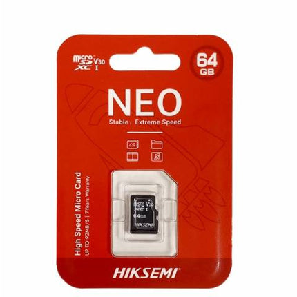 Tarjeta MicroSD 64GB Hiksemi
