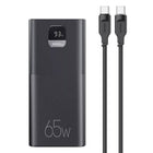 Power Bank 30.000mAh 65W Carga Rápida PD USB-C Notebook