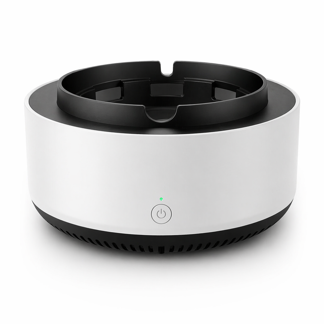 Purificador de Humo y Olores 360° Cenicero con Filtro
