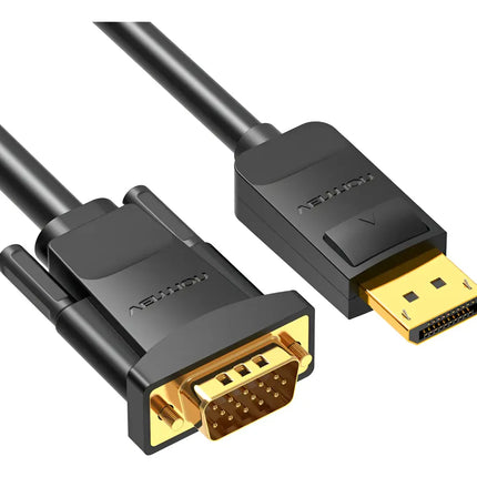 Cable DisplayPort a VGA Vention 1.5M Negro