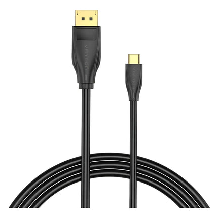 Cable USB-C a DisplayPort 8K 1.5m Vention Negro