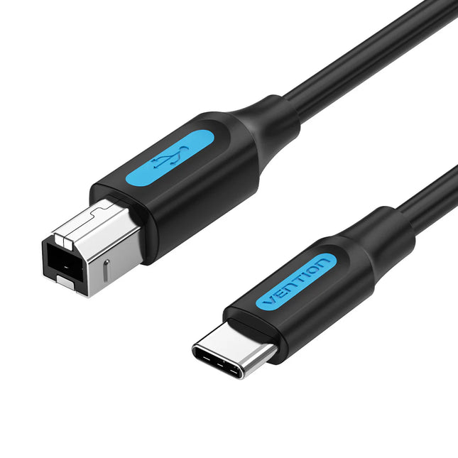 Cable Impresora USB-C a USB-B Vention 480Mbps Plug & Play