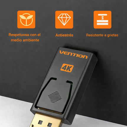 Adaptador DisplayPort a HDMI 4K 30Hz Vention
