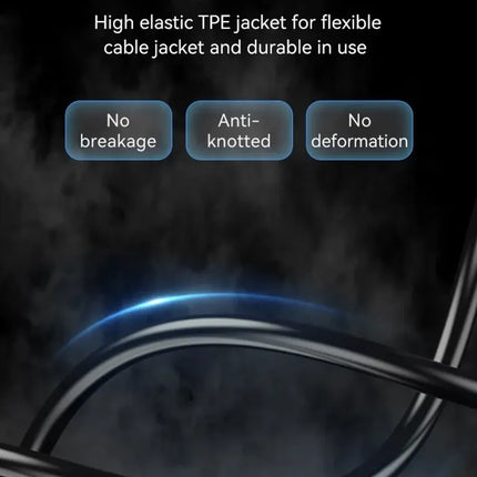 Cable Auxiliar Vention Jack 3.5mm Macho a Macho para Auto y Parlante