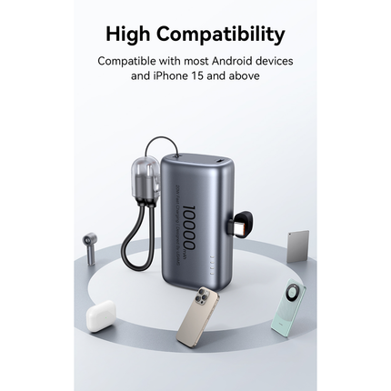 Power Bank Mini USAMS 10000mAh PD 20W – Compacto