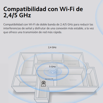 Xiaomi C400 Pro – Cámara Inteligente 2.5K 360°