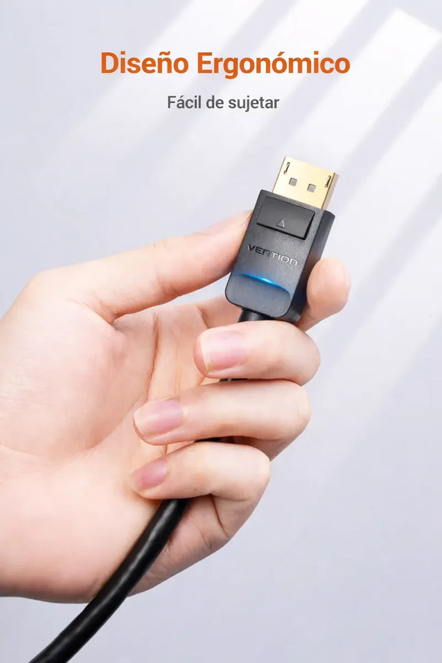Cable DisplayPort a VGA Vention 1.5M Negro