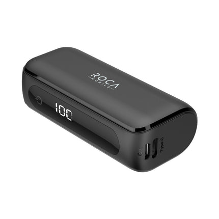 Power Bank Mini 4000mAh PD 22.5W Roca LCD Carga Rápida