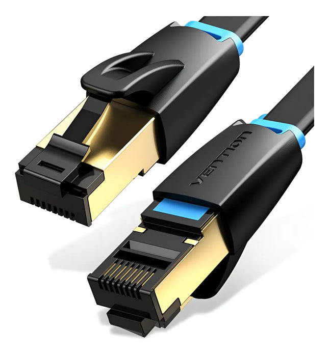Cable de Red Ethernet Cat 8 Plano Vention 5 m | 40 Gbps · 2000 MHz · Blindado