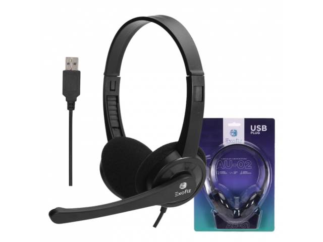 Auricular USB con Micrófono para Home Office y Call Center