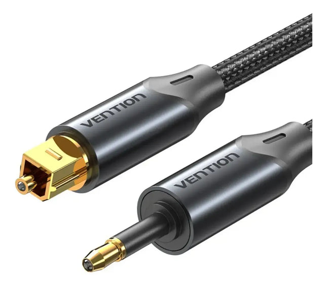 Cable Audio Óptico Toslink a 3.5mm Mini 2m Hi-Fi Vention