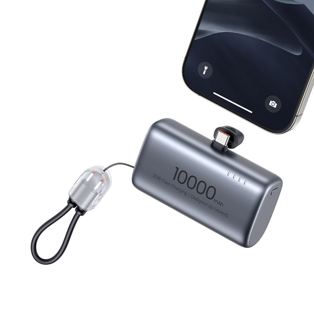 Power Bank Mini USAMS 10000mAh PD 20W – Compacto