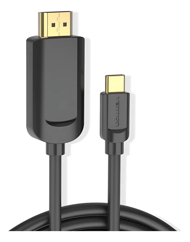 Cable USB-C a HDMI 4K 1.5m Vention CGUBG Compatible Laptop y Celular