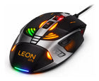 Mouse Gamer USB 2400 DPI LED RGB 7 Botones Ergonómico