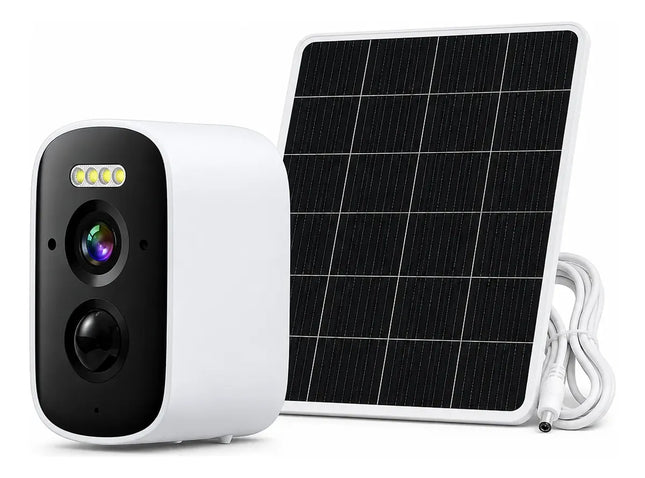 Cámara Solar WiFi 5MP para Vigilar tu Hogar desde el Celular
