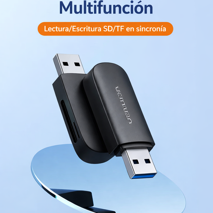 Lector Tarjetas Sd Tf Usb 3.0 A Alta Velocidad