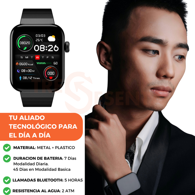 Smartwatch Mibro T1 – Pantalla HD, Monitor de Salud y Notificaciones
