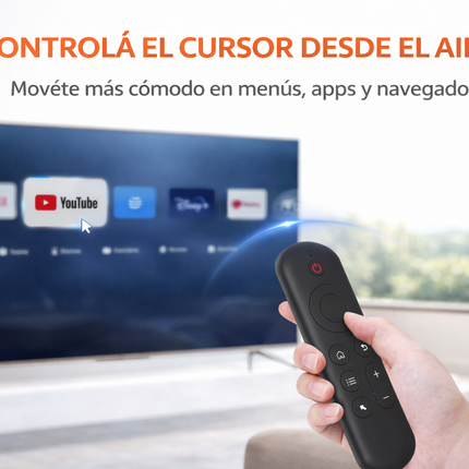 Control Remoto Air Mouse M5 Con Teclado Bluetooth 2.4G