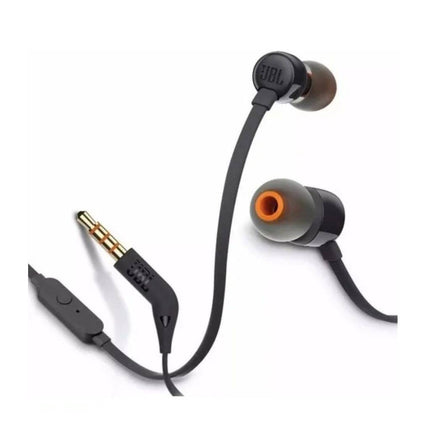 Auriculares In-Ear JBL T110 3.5mm Manos Libres Negro