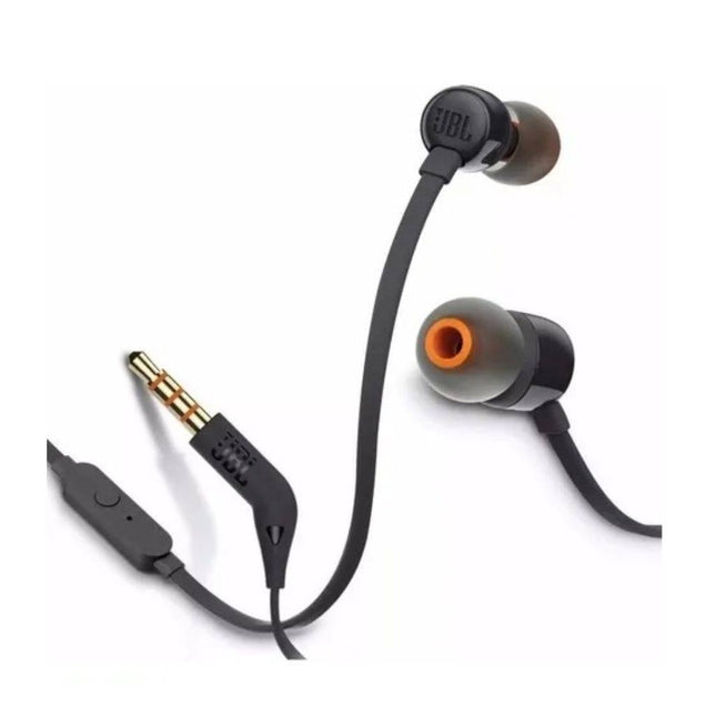 Auriculares In-Ear JBL T110 3.5mm Manos Libres Negro