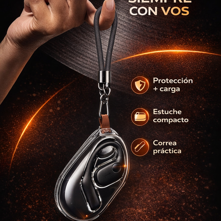 Auriculares Bluetooth Deportivos USAMS UG26 OWS Open Ear IPX5 Negro