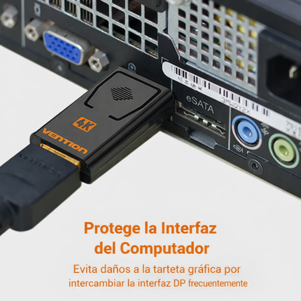 Adaptador DisplayPort a HDMI 4K 30Hz Vention