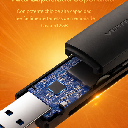 Lector Tarjetas Sd Tf Usb 3.0 A Alta Velocidad
