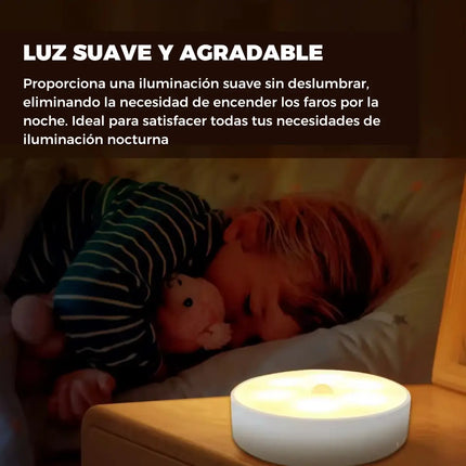 Luz Led Inalámbrica Con Sensor De Movimiento Usb Adhesiva