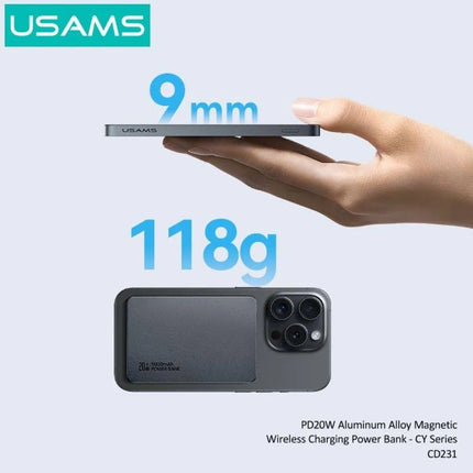 Power Bank Magnético Inalámbrico para iPhone