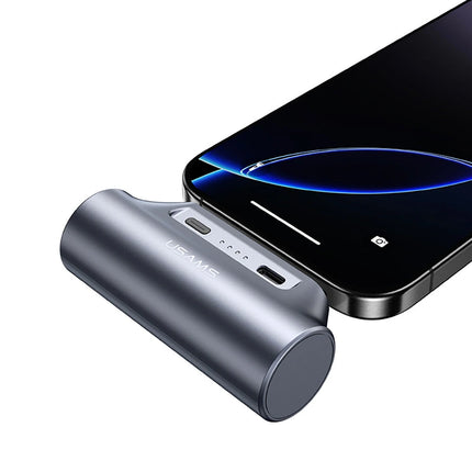Power Bank Mini USB-C 3000mAh USAMS Portátil Para Celular