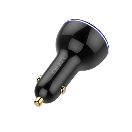 Cargador Auto 160W LDNIO 3 En 1 USB-C PD 100W Carga Rápida