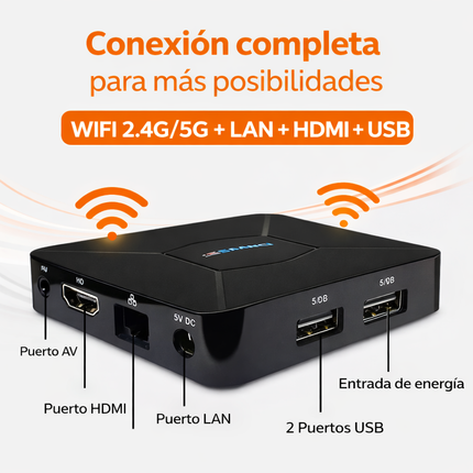 TV Box Sanci SC-TVII3 Android 13 4GB RAM 16GB ROM 8K Ultra HD