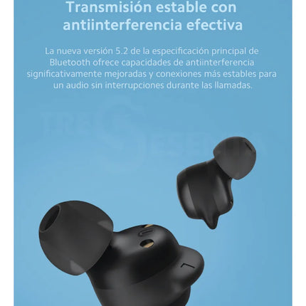 Auriculares Xiaomi Redmi Buds 3 Lite Bluetooth 5.2 IP54 Negros