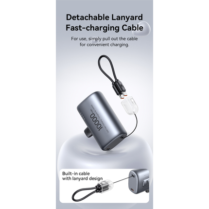 Power Bank Mini USAMS 10000mAh PD 20W – Compacto