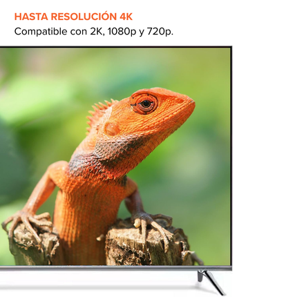 Adaptador USB-C a HDMI 4K 60Hz – Cable 1.8 m Plug & Play