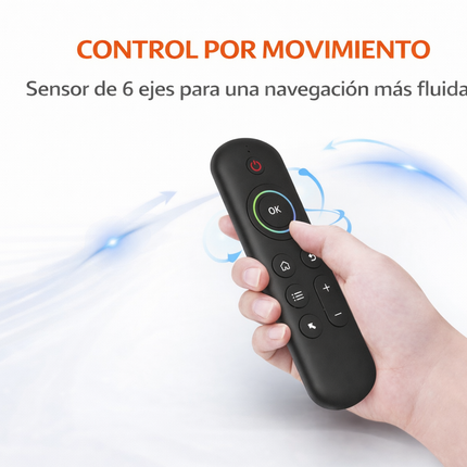 Control Remoto Air Mouse M5 Con Teclado Bluetooth 2.4G