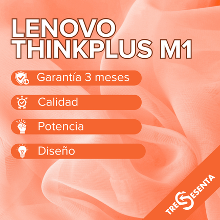 Micrófono Inalámbrico Lenovo ThinkPlus M1 – Bluetooth y Portátil