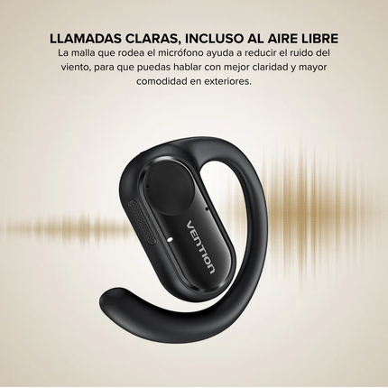 Auriculares Open-Ear Vention OpenBeat O11 Bluetooth 5.3 | 35 h IPX5