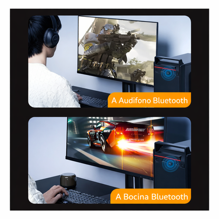 Adaptador Bluetooth 5.3 USB Vention NAHB0 Alcance 20m PC