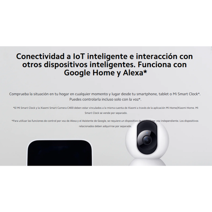 Xiaomi C400 Pro – Cámara Inteligente 2.5K 360°