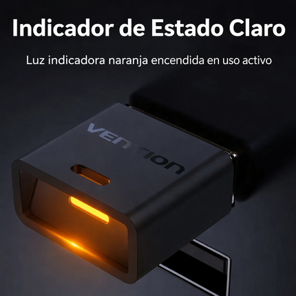 Adaptador Bluetooth 5.3 USB Vention NAHB0 Alcance 20m PC