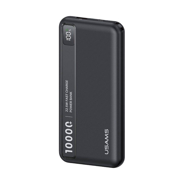 Power Bank 10000mAh USAMS 22.5W Carga Rápida Display USB-C